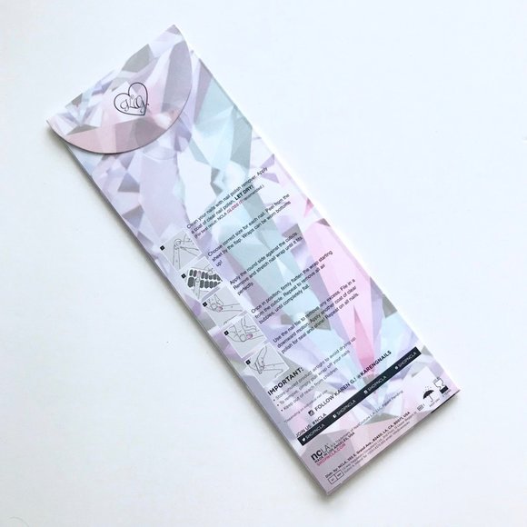 NCLA Nail Wraps Decals Manicure Karen G Geometric - Picture 2 of 2